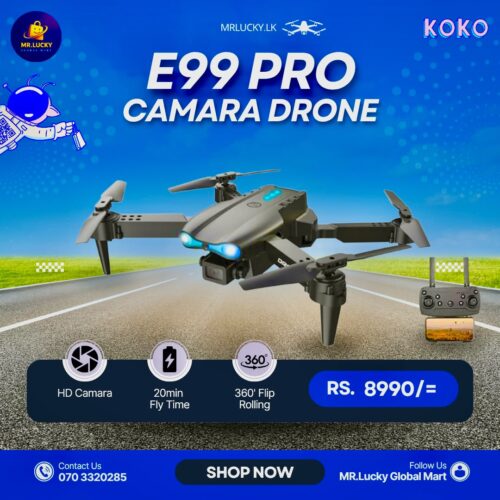 E99 Pro Drone Full Kit