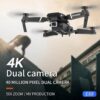 New E88 Pro Drone HD Camera WiFi FPV Foldable RC Quadcopter Altitude Hold 360° Flips Headless Mode Gift for Kids
